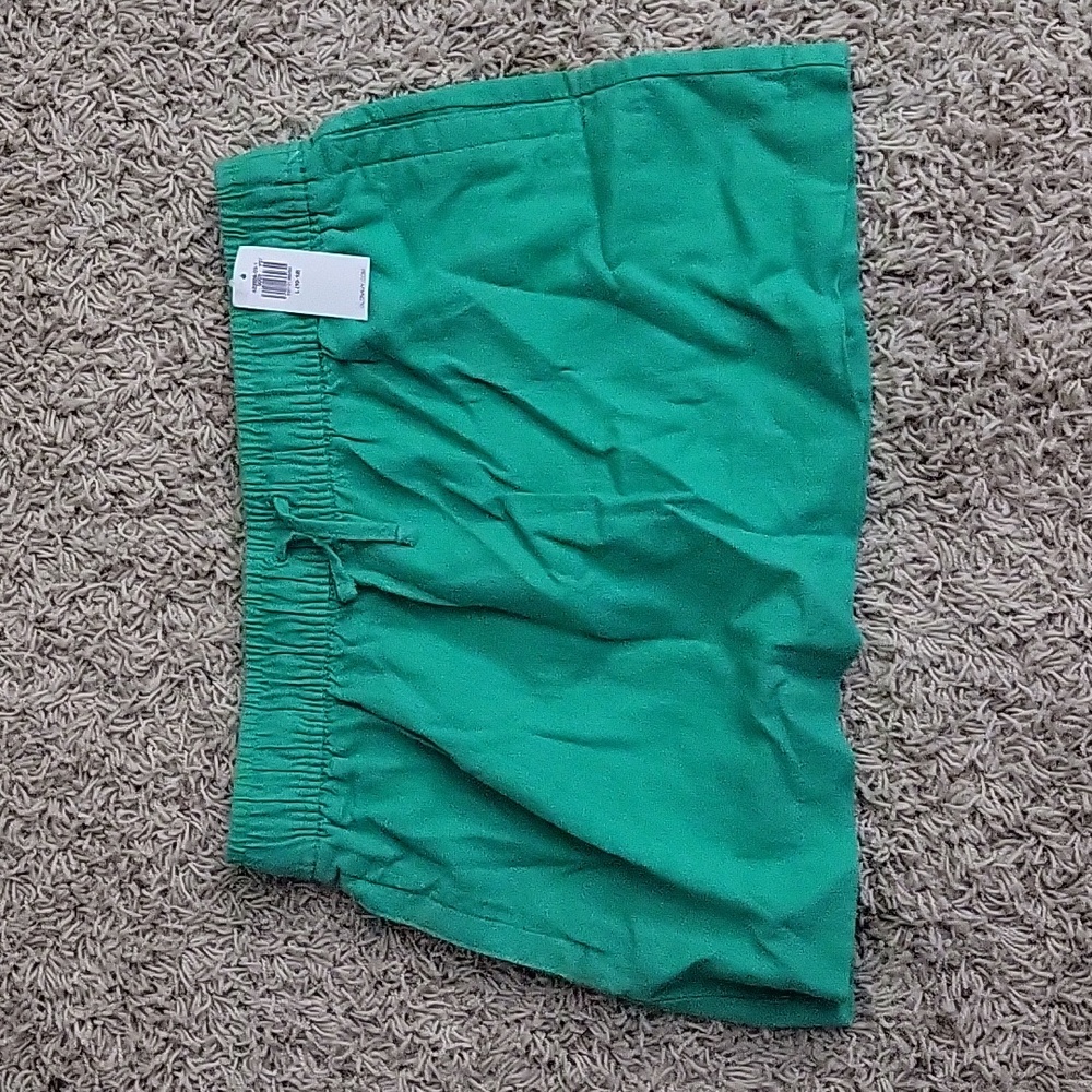 Green skirt